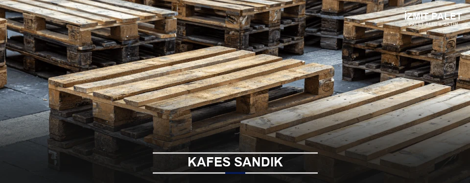 İzmit Ahşap Kafes Sandık
